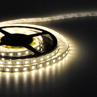 Flexible LED Strip 5050 WarmWhite 3000K 60leds/mtr IP64