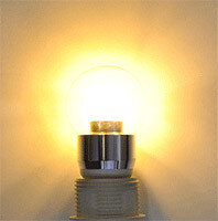 LED Bulb 4W (Epistar) WarmWhite 2300K E27 230V AC Frosted