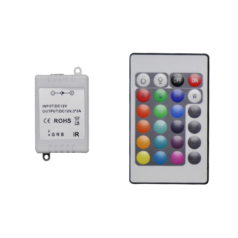 IR RGB Controller incl. 24-key remote control