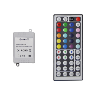 IR RGB Controller incl. 44-key remote control