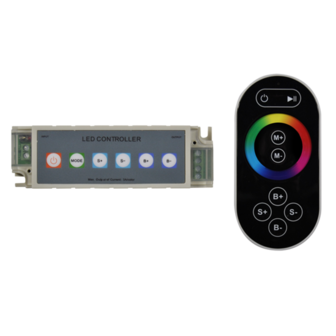 RF RGB Controller incl. touch remote control black