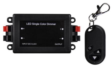 LED Dimmer 8A incl. key remote control