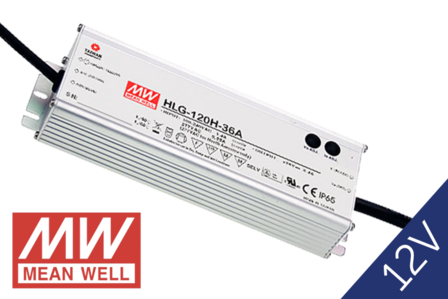 MeanWell HLG-120-12 IP65 PFC 12V 120W