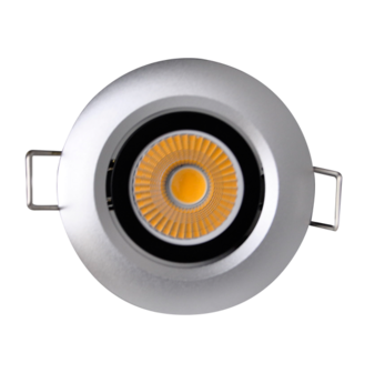 Adjustable 8W LED Downlight 3000K 40deg AC220-240V Dimmable