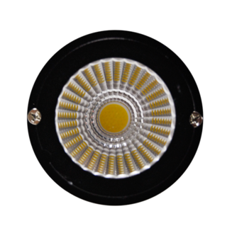 Fixed 12W LED Downlight 5000K 40deg AC220-240V Dimmable Black