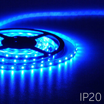 Flexible LED Strip 3528 Blue 60LEDs/mtr IP20