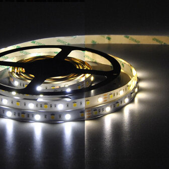 Flexible LED Strip 5050 CoolWhite + WarmWhite 60leds/mtr IP20 24VDC