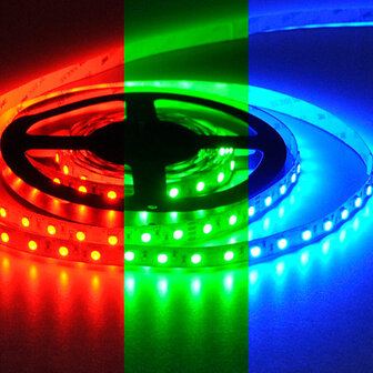 Flexible LED Strip 5050 RGB 60leds/mtr IP20 Professional