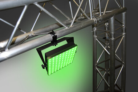 Flat RGB LED Box Square IR incl Remote