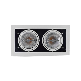 Cardanic spot Kiari 15W or 2x15W 650lm 2000K~2900K Dim to Warm