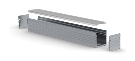 Aluminum Light Source (Fixture) Profile 35 Micron 2M