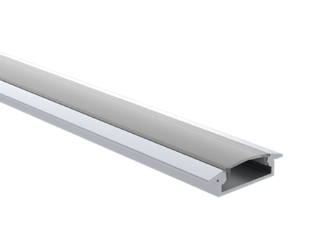 Aluminum Profile 8.47mm recessed 15 Micron 2M