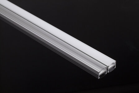 Aluminum Profile Slimline Surface Mounted 8.47mm 15 Micron 2M