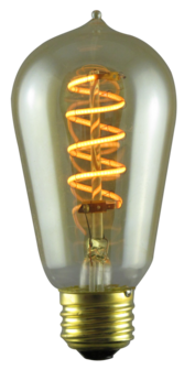 E27 LED FILAMENT BULB 4W (CORAL)