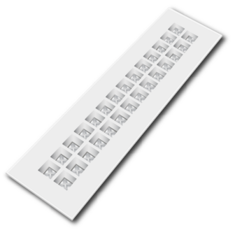 Troffer panel 35W 3000K 4000K (optional 5000K) 120lm/W 1195 x 295mm