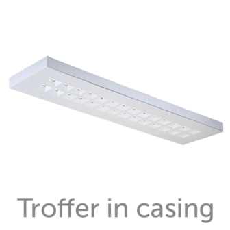 Troffer panel 35W 3000K 4000K (optional 5000K) 120lm/W 1195 x 295mm