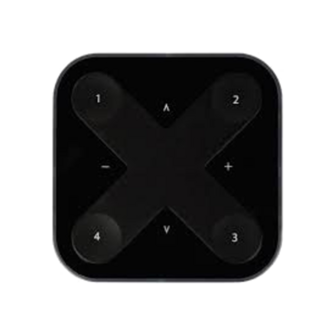 Wireless switch with four buttons (White &amp; Black)