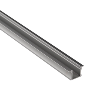 Recessed Aluminum Profile 10 x 10mm | 3 Meter | + Cover | Clips | Endcaps