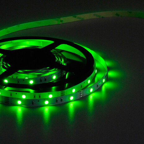 Flexible LED Strip 5050 Green 30leds/mtr IP20