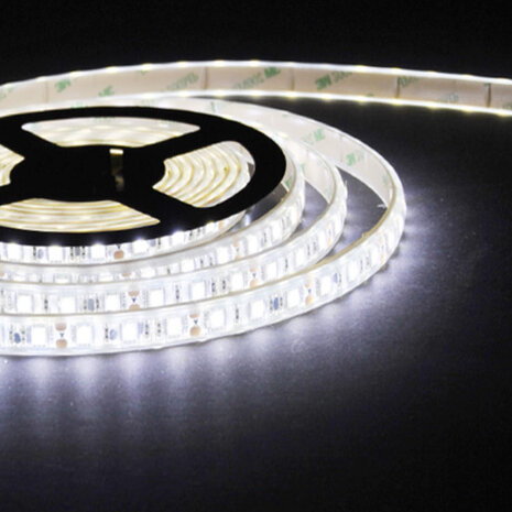 Flexible LED Strip 5050 NaturalWhite 4000K 60leds/mtr IP67 PU-Glue