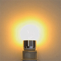 LED Bulb 4W (Epistar) WarmWhite 2300K E14 230V AC Frosted