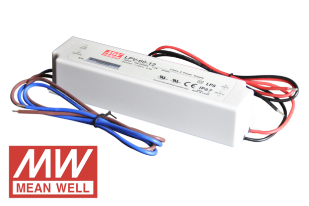 MeanWell LPV-60-12 IP67 12V 60W