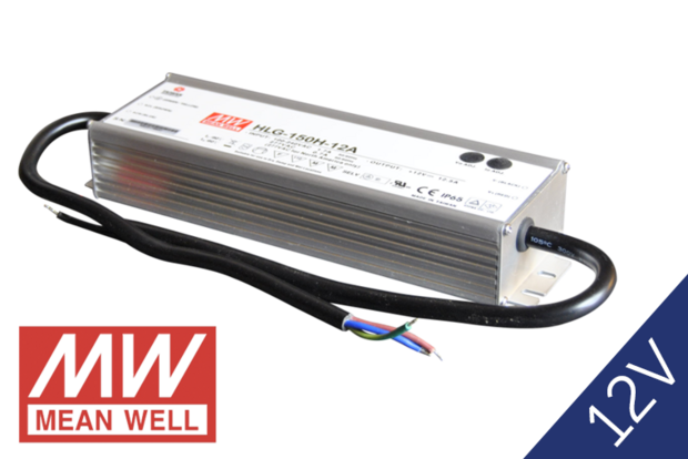 MeanWell HLG-150-12 IP65 PFC 12V 150W