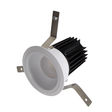 Fixed 12W LED Downlight 4000K 40deg AC220-240V dimmable White