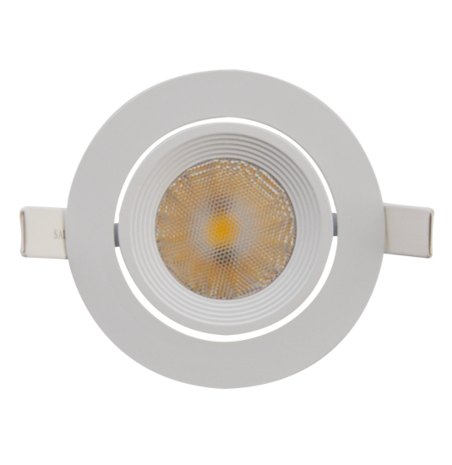 Adjustable 12W LED Downlight Warm White 40deg AC220-240