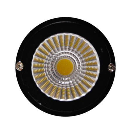 Fixed 12W LED Downlight 5000K 40deg AC220-240V Dimmable Black