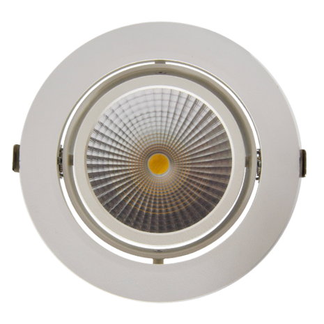 Adjustable 34,5W LED Downlight Round Cut hole: 175mm 