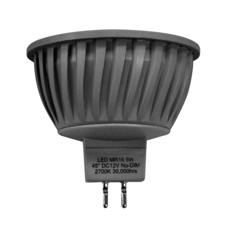 LED Spot 5W (Samsung) WarmWhite 2700K MR16 DC12V