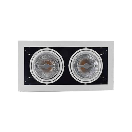 Cardanic spot Kiari 15W or 2x15W 650lm 2000K~2900K Dim to Warm