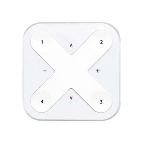 Wireless switch with four buttons (White & Black)