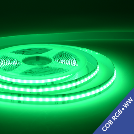 COB LED Strip 560 LED's/meter RGB+WW IP20