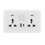 13A-2-gang-switched-MF-socket-1-USB-+-1-type-C-neon-13A