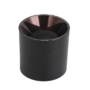 Casing |-surface-|-Black-|-Aluminium-|-Ø70mm-|-Height:-100mm